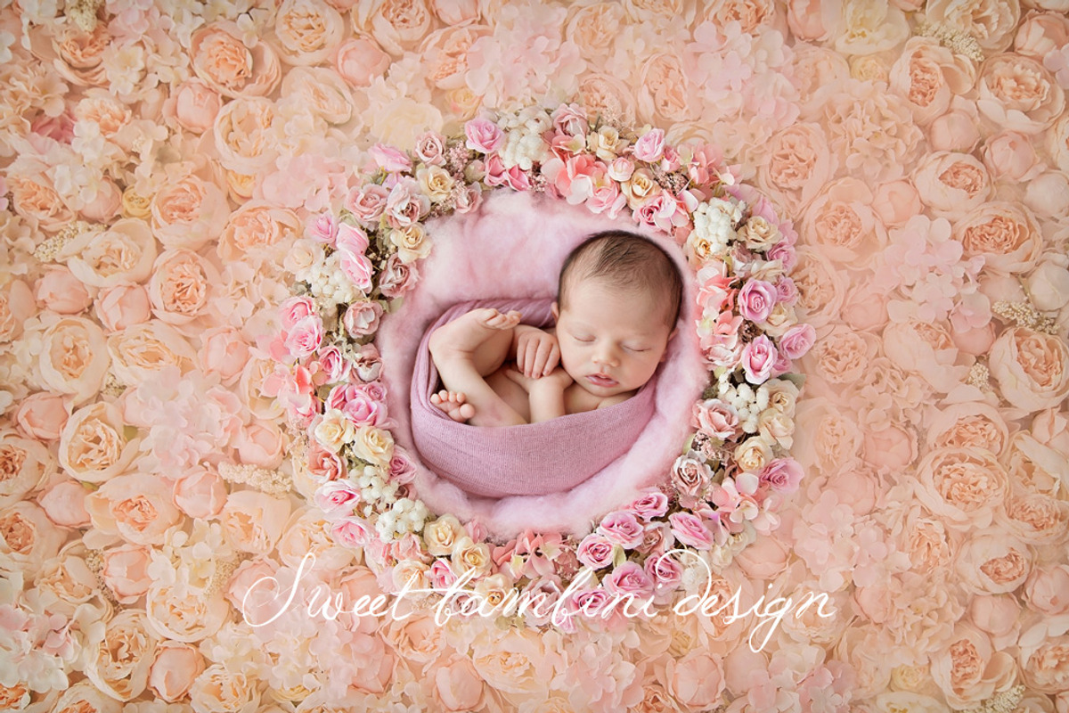 Digital backdrop newborn photography stock picture, a Person Photo by Sweet Bambini Design (Photo 1 of 2)