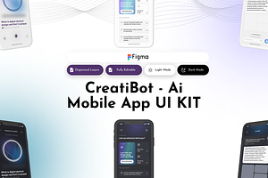 CreatiBot - Ai Mobile App UI KIT