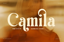 Camila Elegant Serif Font
