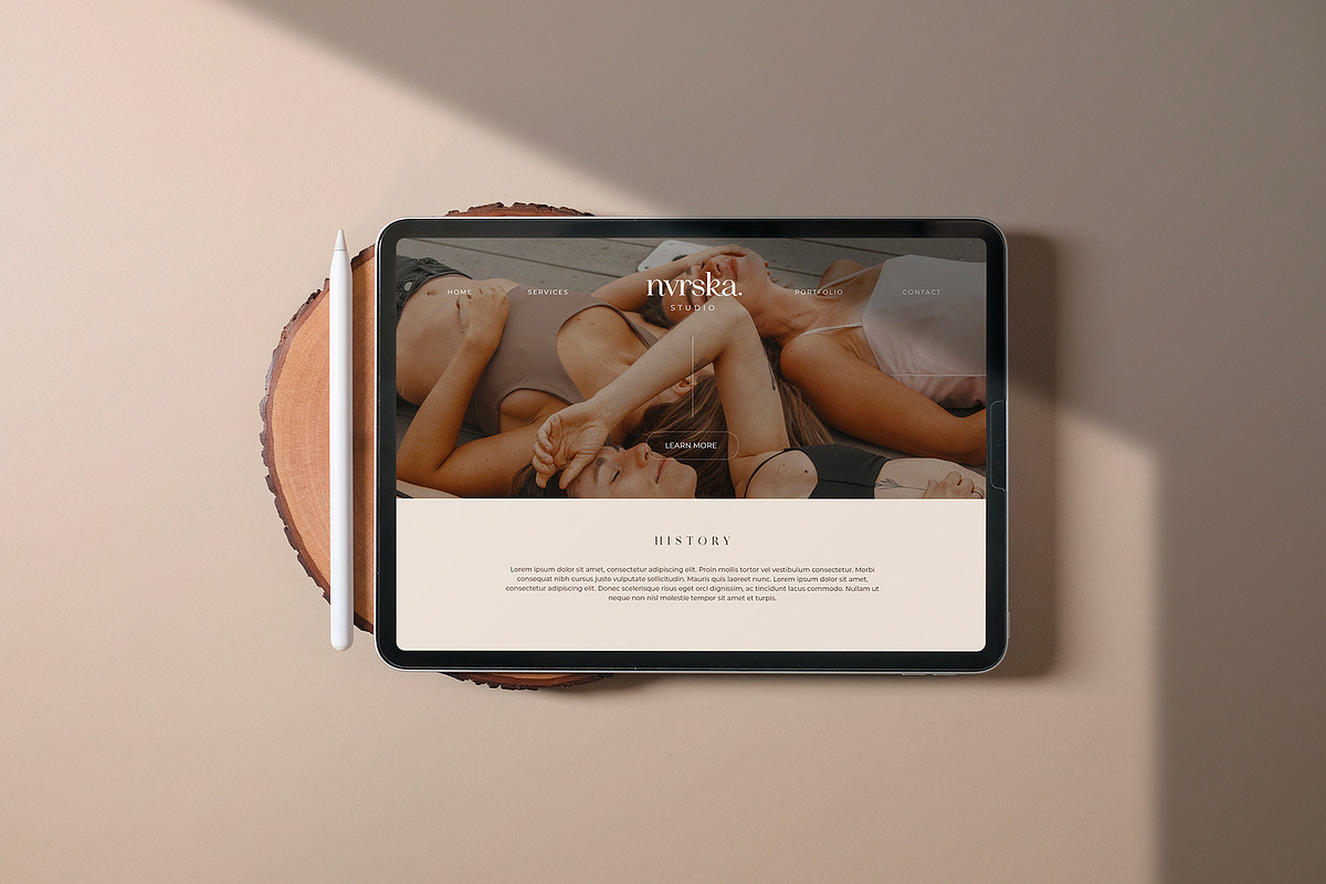 Nvrska Ipad Pro Photo Mockups, an iPad Mockup by notgreystudio (Photo 4 of 8)