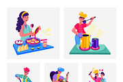 Flat Cooking Illustrations, a Food Illustration by Prosymbols (Thumbnail 7 of 8)
