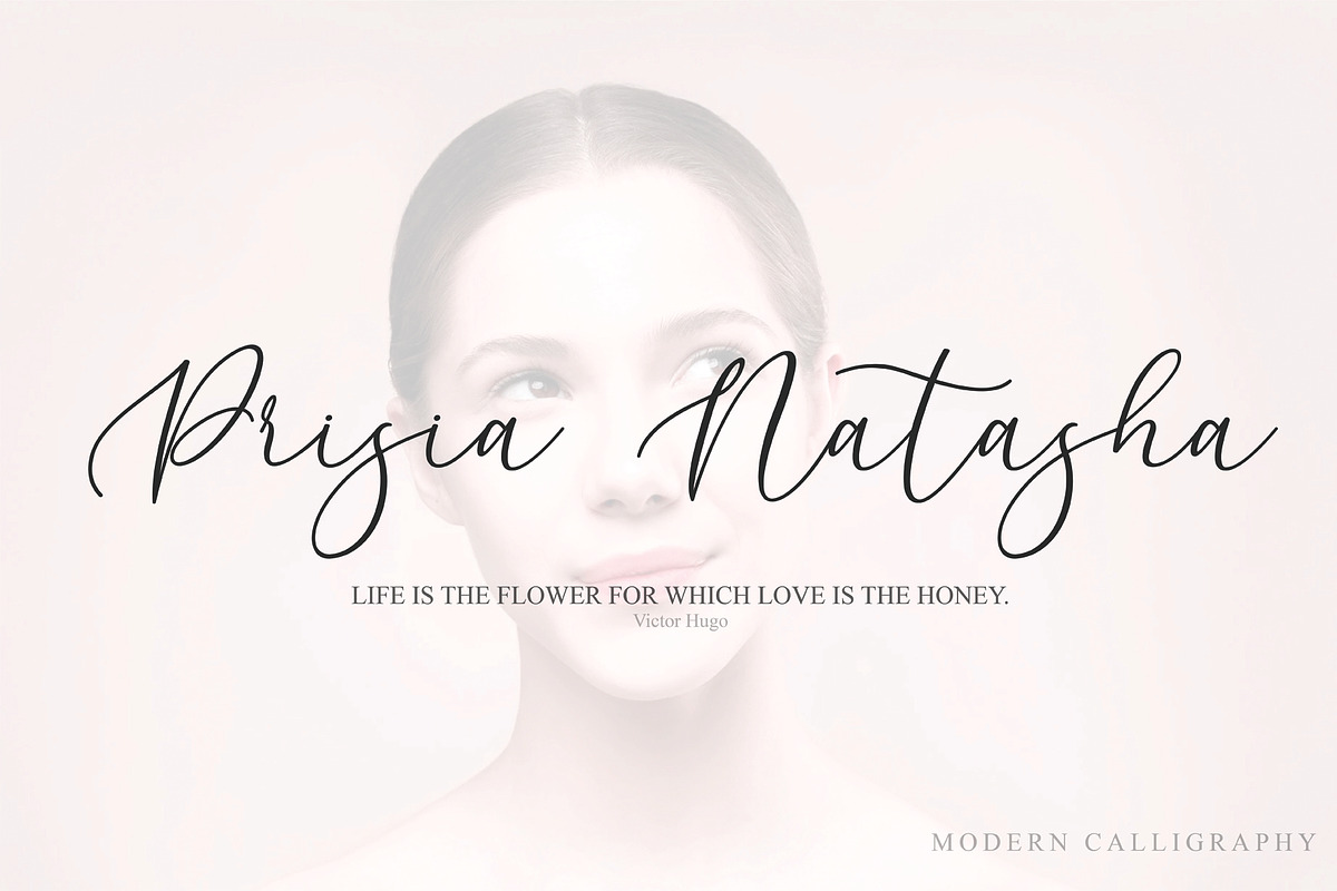 Beloved Mother | Calligraphy Font, a Script Font by Yuby Creative (Photo 6 of 11)