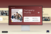 Company Profile Presentation Deck, a Presentation Template by Claymoon Lab (Thumbnail 1 of 7)