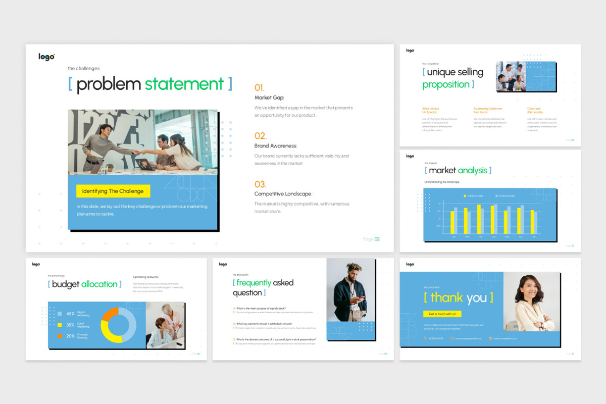Professional Pitch Deck Slides, a Presentation Template by Antstheme (Photo 2 of 2)