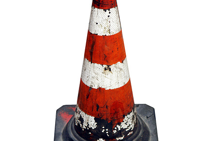 Traffic Cone Containing Traffic Cone And Sign preview 6