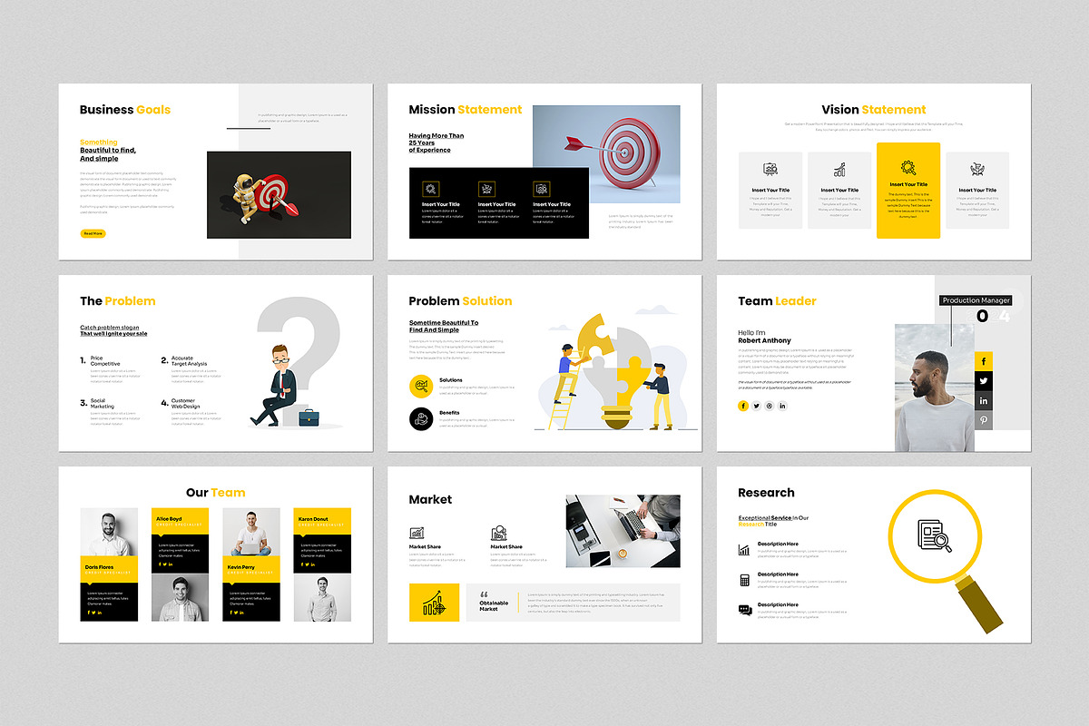 Business Proposal Presentation, a Presentation Template by GenerousArt (Photo 3 of 8)