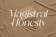 Magistral Honesty Modern Serif Font, a Serif Font by Storytype Studio (Thumbnail 2 of 11)