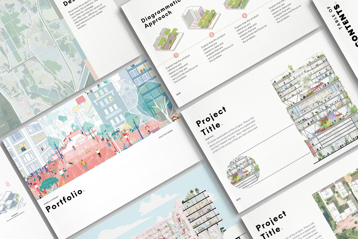 Architecture Portfolio Template, a Marketing Template by Templits (Photo 7 of 10)