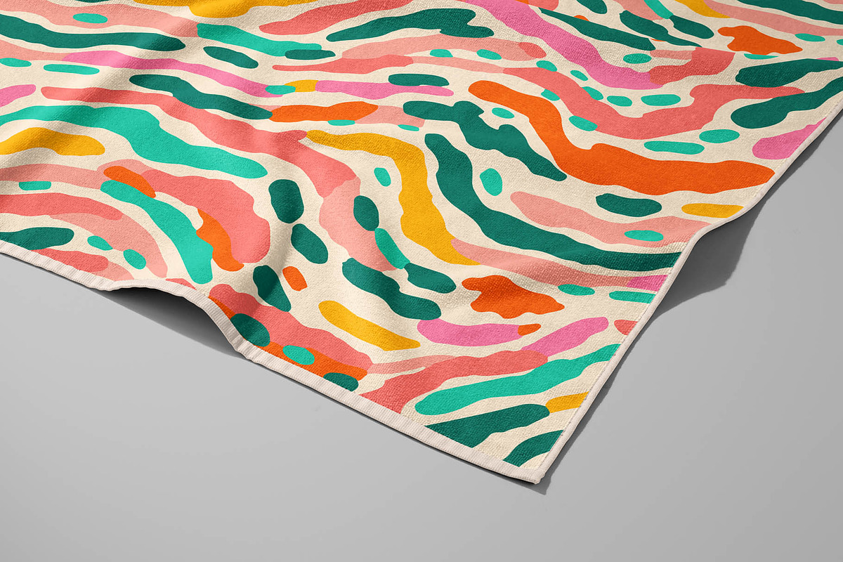 Colorful Abstract Art Pattern, a Pattern Graphic by Dedraw Studio (Photo 2 of 3)