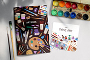 Art supplies, tools set + templates, an Object Illustration by Good Studio (Thumbnail 9 of 11)