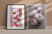Soft Blush Floral Illustration, a Decorative Illustration by Housui Patterns (Thumbnail 4 of 12)