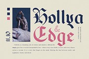 Claudore – Blackletter Typeface, a Blackletter Font by Krismagraph (Thumbnail 3 of 10)