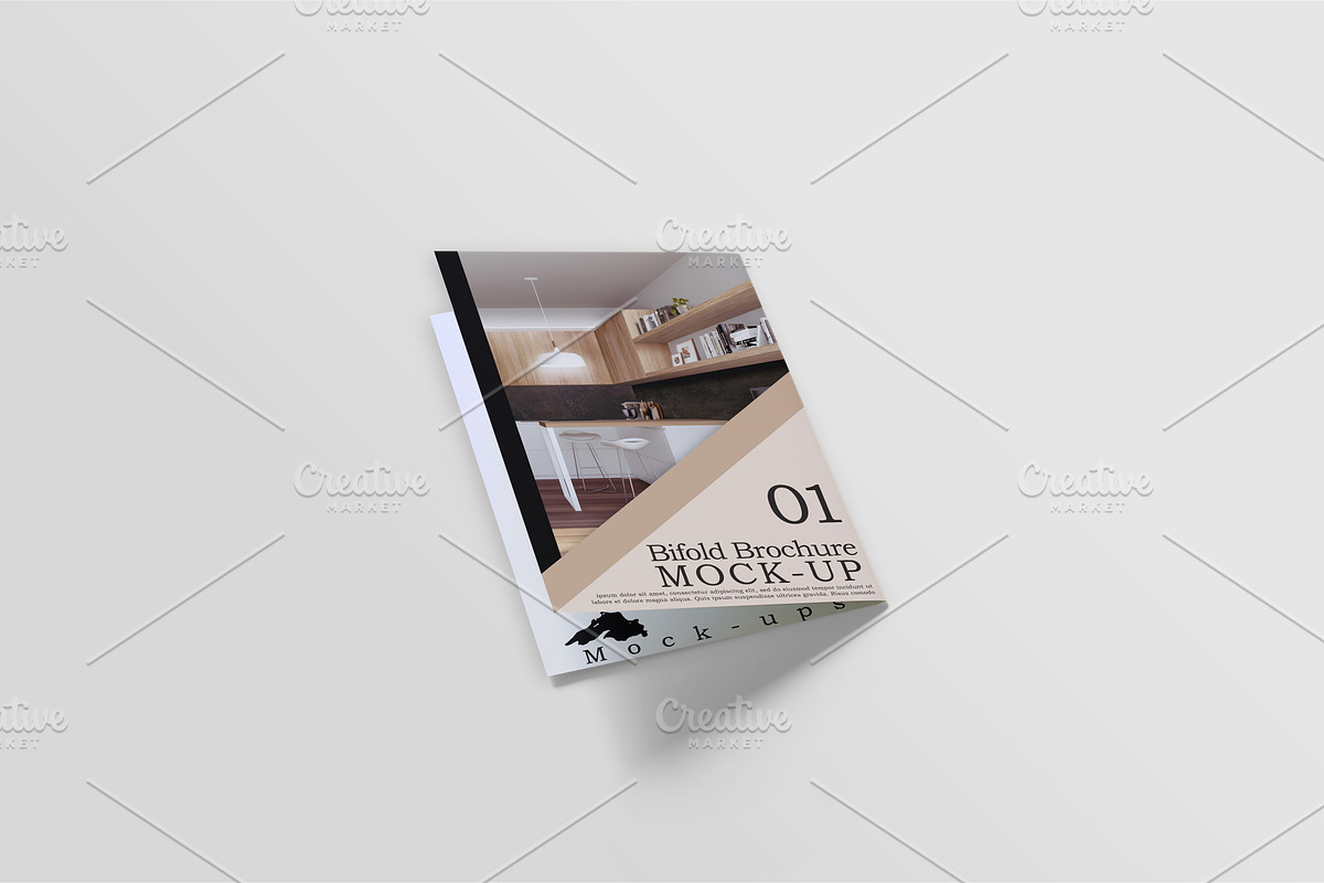 A5 Bifold Brochure Mockup Bundles, a Books & Magazine Mockup by Ambo Ampeng (Photo 6 of 26)