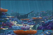 Cartoon Underwater VR/AR Lowpoly 3D, an Environmental 3D Model by NOMODOL (Thumbnail 1 of 17)