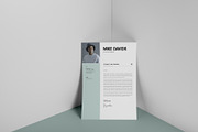 Minimal Resume/CV Template, a Resume Template by KreateTribe (Thumbnail 2 of 4)