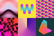 Blender 2: 160 Gradient Blend Shapes, an Object Graphic by RuleByArt (Thumbnail 11 of 23)