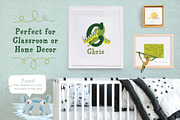 A to Zebra Font + Graphics, a Font by Anugraha Design (Thumbnail 5 of 9)