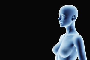 X-ray outline of woman side portra, a Person Photo by Photocreo Michal Bednarek