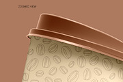 Coffee Cup Mockup - 8 views, a Cups & Container Mockup by Illusiongraphic (Thumbnail 16 of 18)
