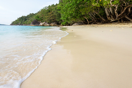 Beach in thailand stock photo containing sand and beach, a Nature Photo by yongkiet jitwattanatam
