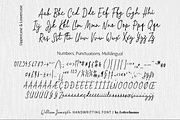 William Jameson Font, a Handwritten Font by Letterhanna Studio (Thumbnail 15 of 15)