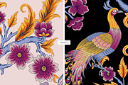 Hand Drawn Chinoiserie Luxury Prints, a Pattern Graphic by LEAFure (Thumbnail 9 of 10)