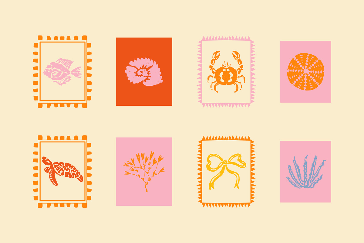 28 Beach PNG SVG Vector Set, a Decorative Illustration by Anada Arty (Photo 1 of 4)