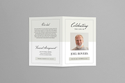 Funeral Program | MS Word & Indesign, a Brochure Template by Leaflove (Thumbnail 3 of 5)