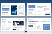 White Blue Modern AI Business Plan, a Presentation Template by Claymoon Lab (Thumbnail 4 of 7)