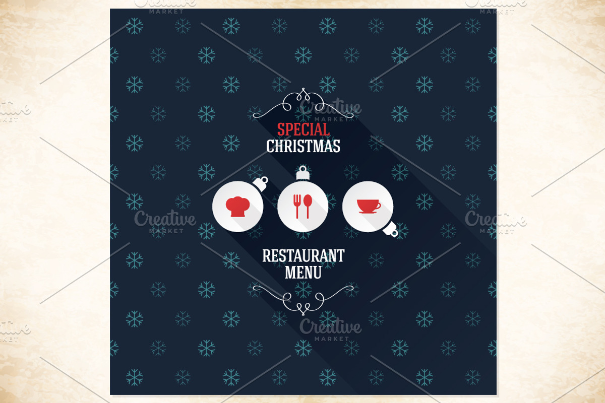 Special Christmas festive menu, a Brochure Template by Restaurant Menu & Logos