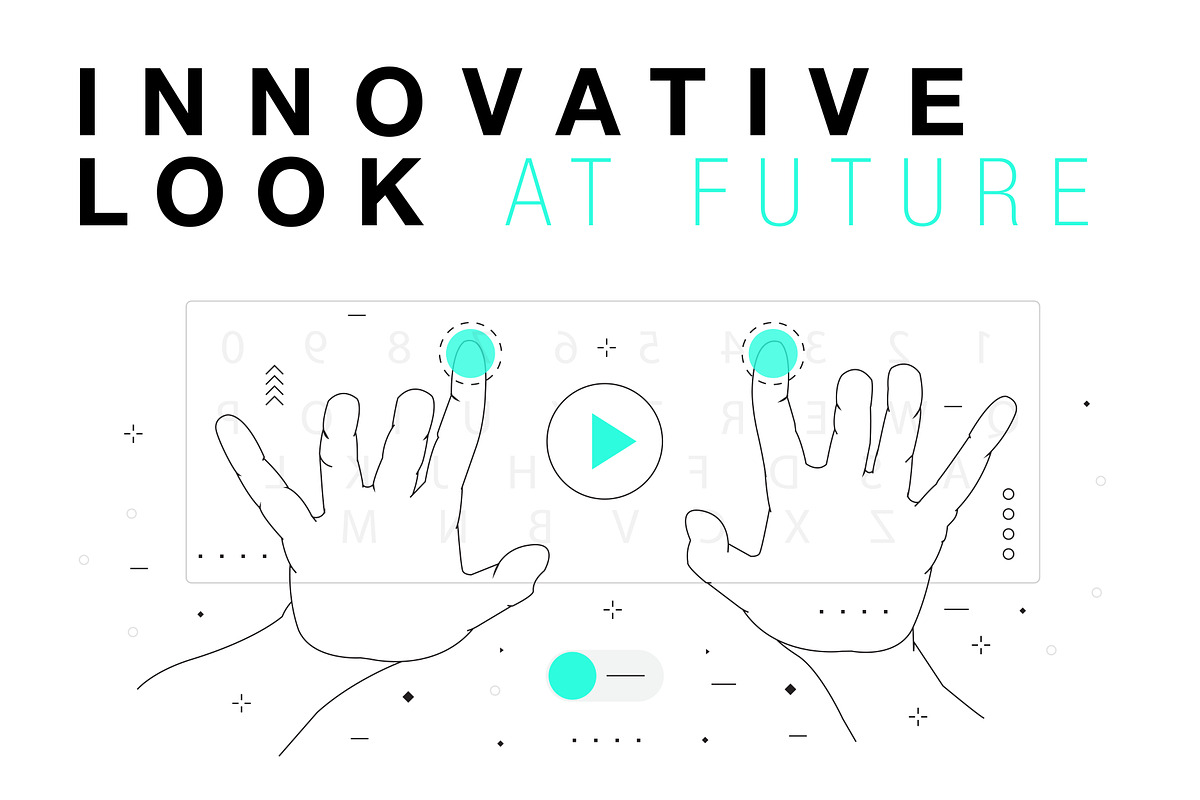 Innovation look at future, a Healthcare Illustration by Vladimir Vihrev (Photo 2 of 10)