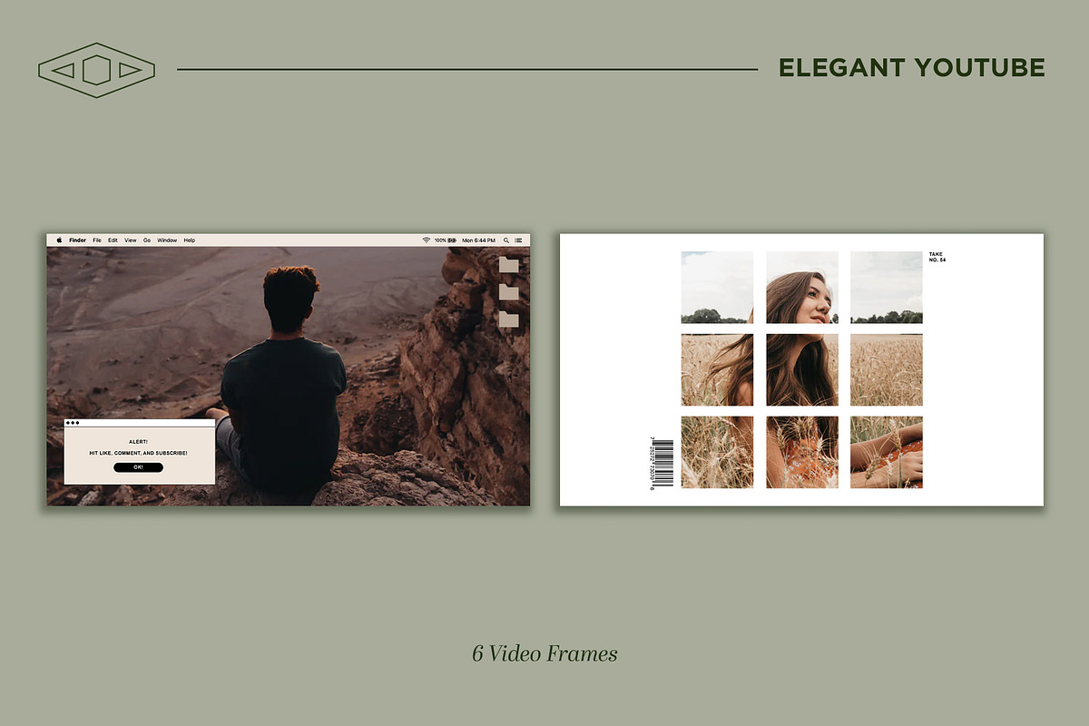 Elegant Youtube Branding Kit, a Social Media Template by Tangerine Nation (Photo 15 of 16)