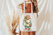 Whimsical summer gnome Clipart, an Illustration by Designworld (Thumbnail 7 of 7)