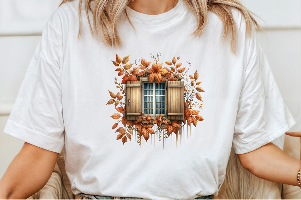 Sepia Autumn Farm Clipart, an Illustration by Pixels.Craft (Photo 5 of 7)