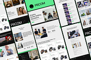 PRCOM - PR & News Website Template, a HTML Template by TNCFlow (Thumbnail 5 of 5)