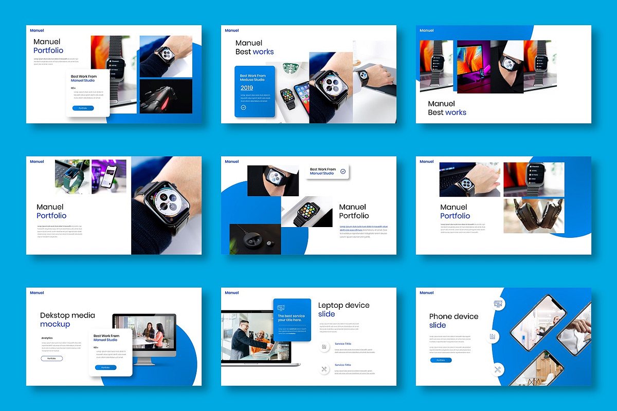Manuel - Business Google Slide Templ, a Presentation Template by Dens Creative Studio (Photo 4 of 6)