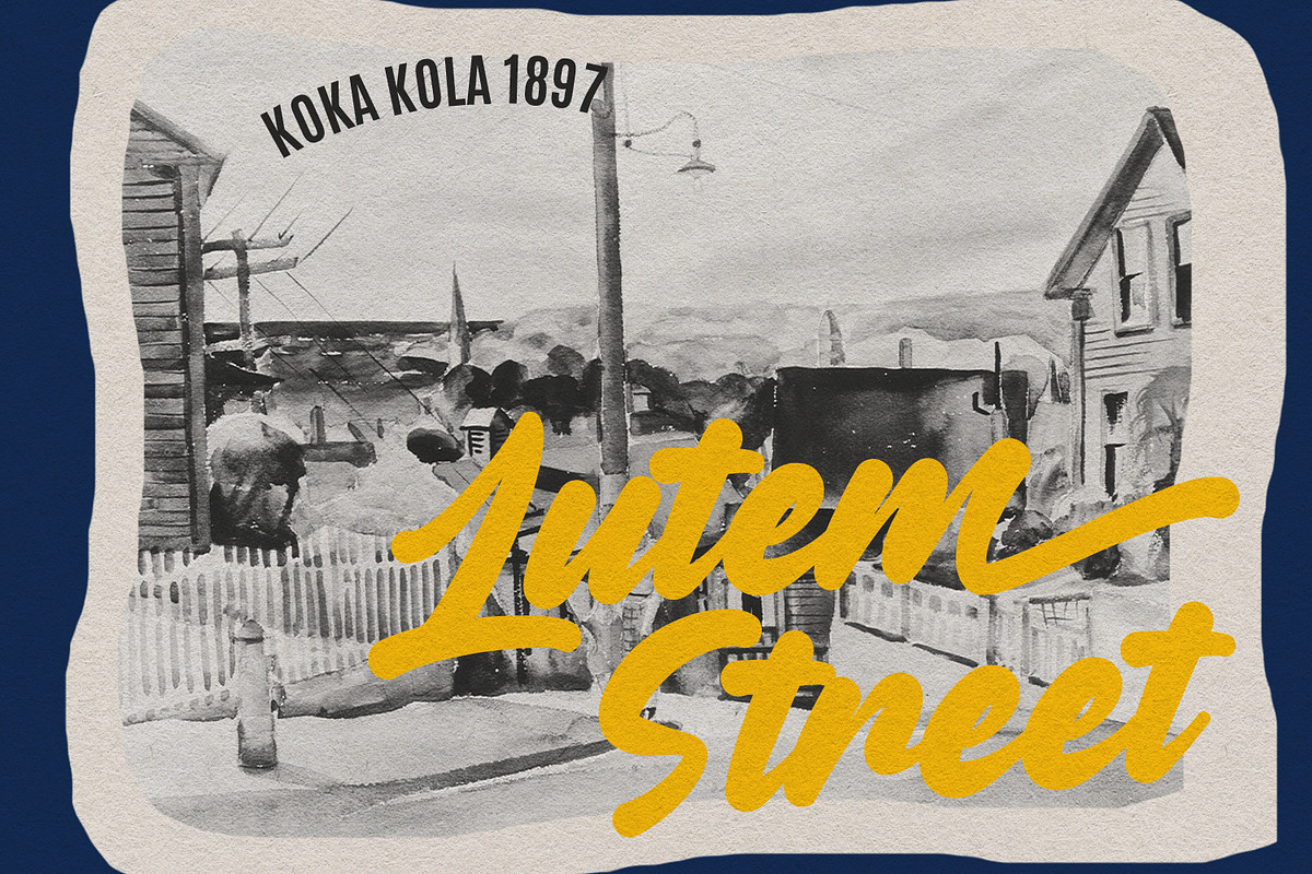 Gategio Lutem Script Handmade Bold, a Script Font by Maulana Creative (Photo 3 of 7)