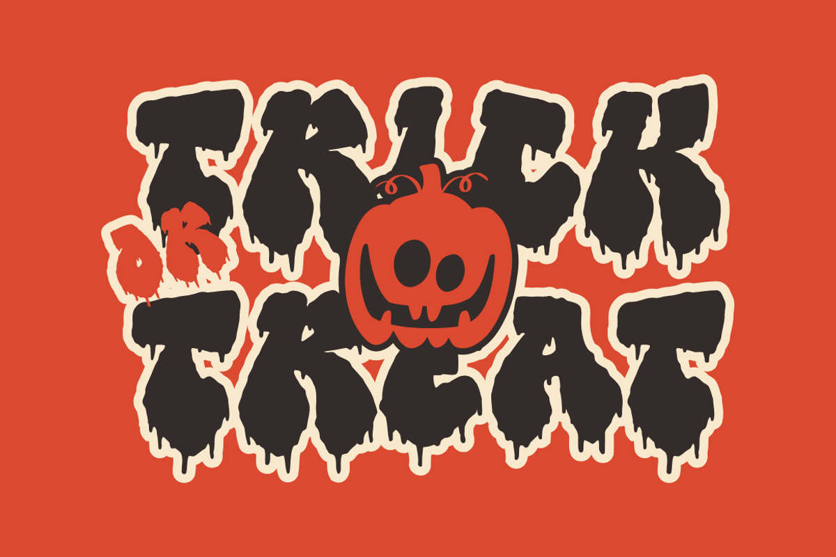 Dripper Poison Horror Graffiti Font, a Font by PutraCetol Studio (Photo 2 of 5)