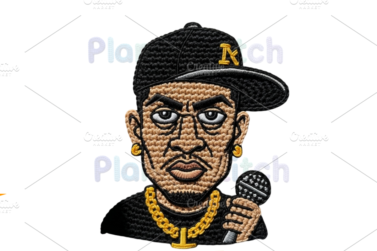 3D Crochet Hip Hop Characters Bundle, an Object Illustration by Atelier Nocturne Graphic (Photo 3 of 5)