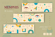 Memphis background. Art beige., a Decorative Illustration by KENO Mascots (Thumbnail 3 of 4)