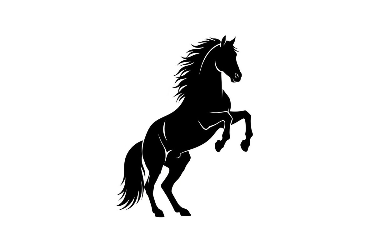 Black Horse Silhouette Bundle, an Illustration by jahid234 (Photo 11 of 31)