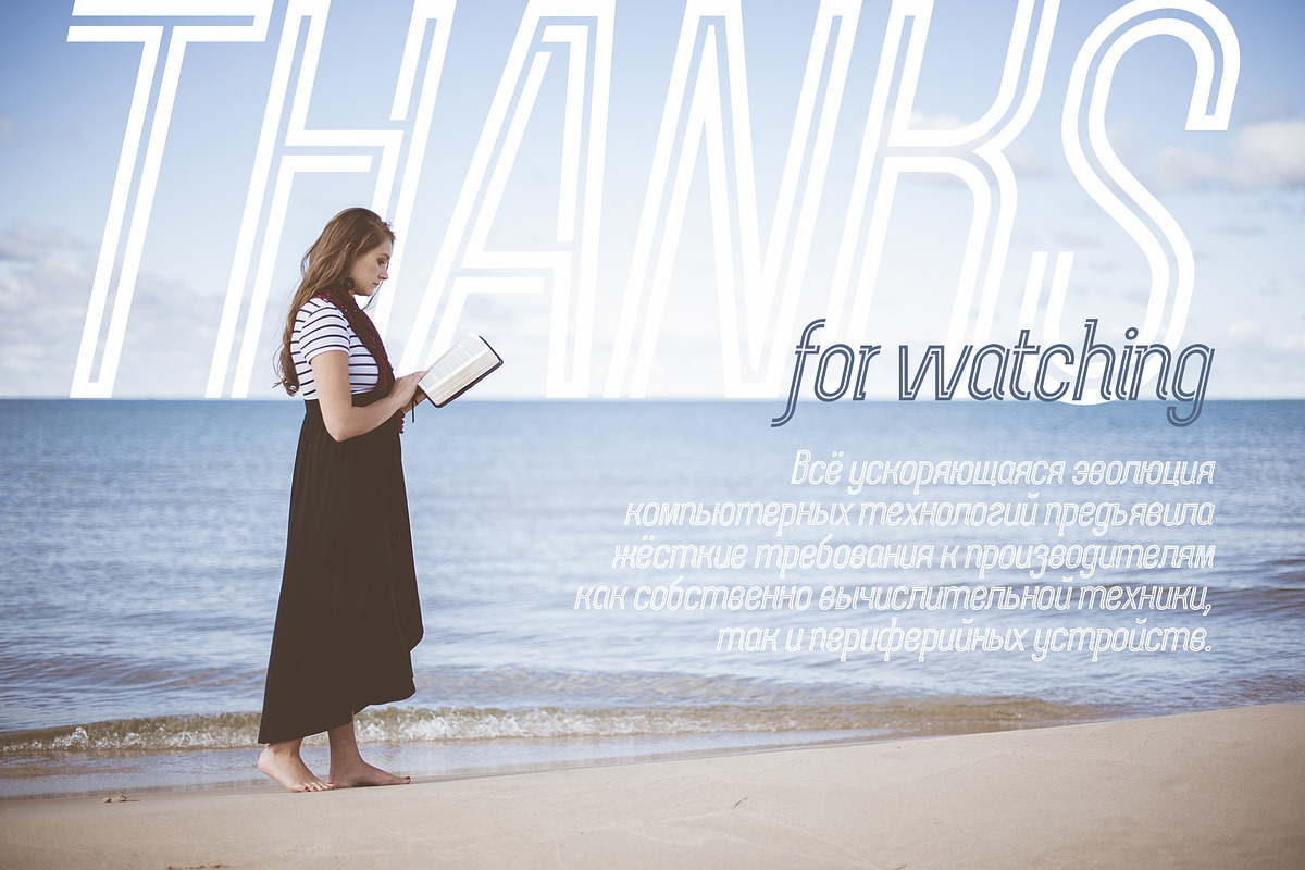 Chokana Light Italic, a Sans Serif Font by NREY (Photo 7 of 7)