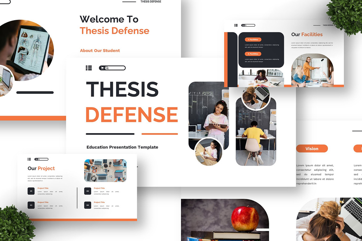 Thesis Defense - Education GSL, a Presentation Template by Deepslide Studio (Photo 3 of 6)