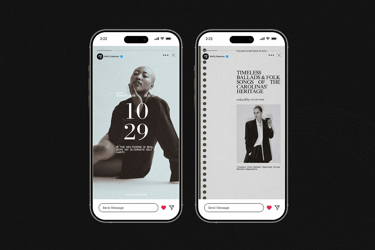 RAYO | Instagram Template (I), a Social Media Template by Pixel Grid (Photo 9 of 10)