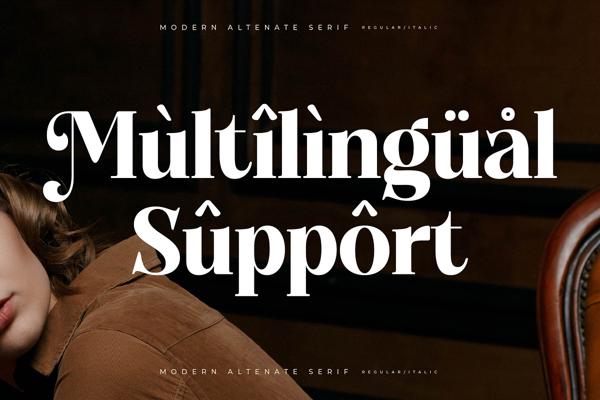 Monstac Realmid Modern Alternate, a Serif Font by Letterena Studios (Photo 12 of 15)