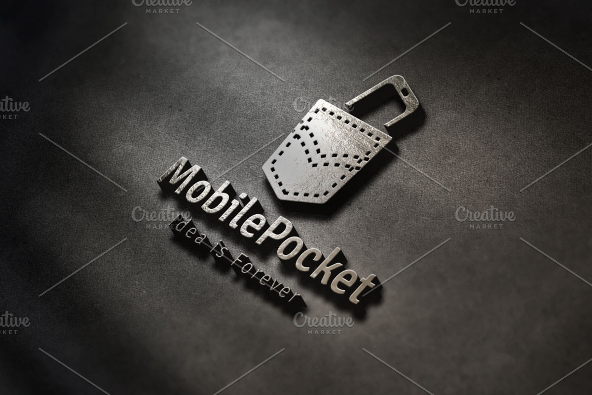 Mobile Pocket Logo, a Branding & Logo Template by ArtFusion