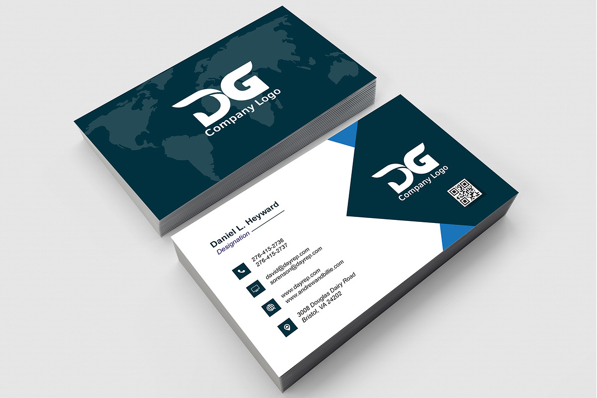 Business Card Template Corporate preview 5