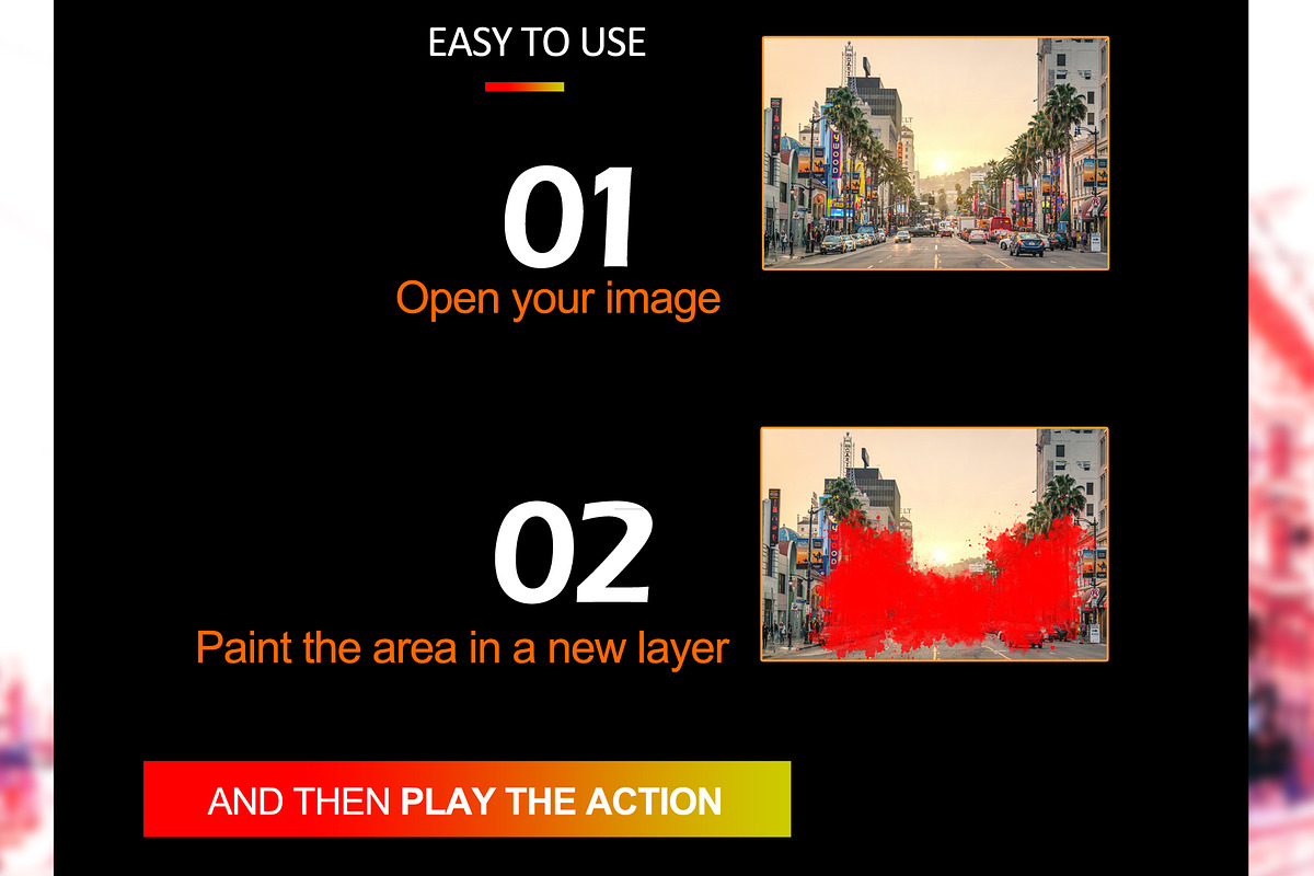 Color Cyber Punk Photoshop Action, an Action Add-On by Eka Design (Photo 6 of 6)