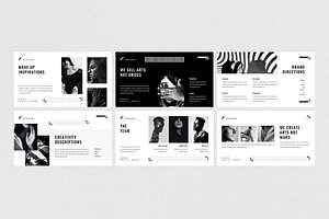 Minimal Creative Presentation Design