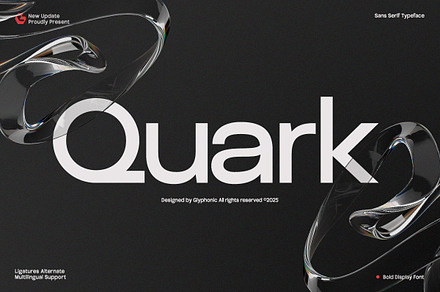 GC Quark - A Modern Sans Serif, a Sans Serif Font by Glyphonic